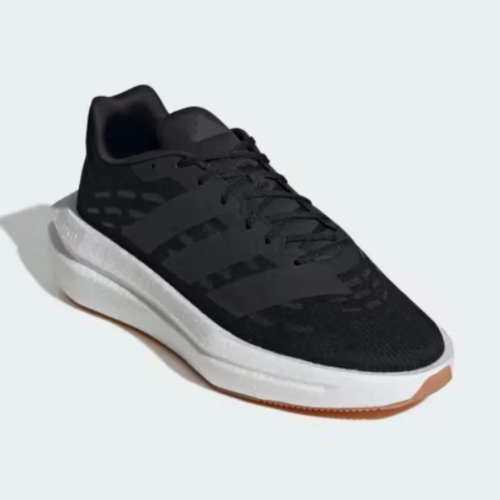 adidas Flowboost Core Black White Gum Men's Size 9 Sneakers JR5506 Light Boost